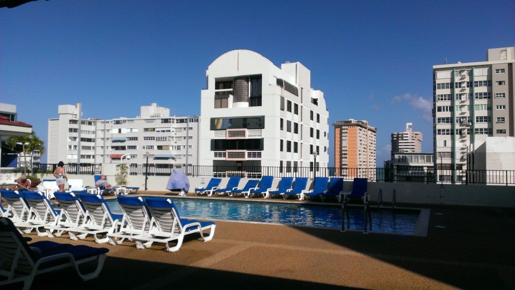 Radisson Ambassador Plaza Hotel & Casino San Juan rooftop pool