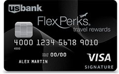 US Bank FlexPerks Visa Travel Rewards card