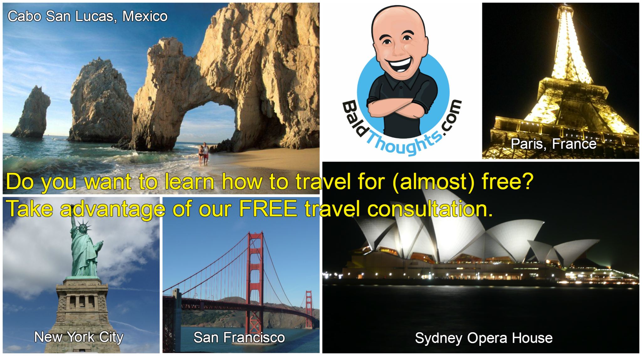 BaldThoughts free travel consulting