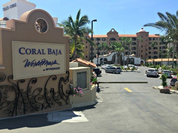 Worldmark by Wyndham Coral Baja front gate