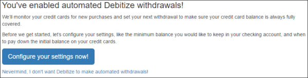 debitize-withdrawals-automated