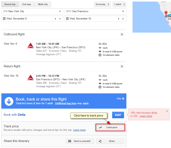 google-flights-track-price-changes