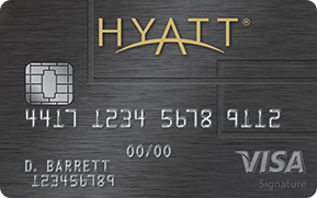 Chase Hyatt Visa credit card