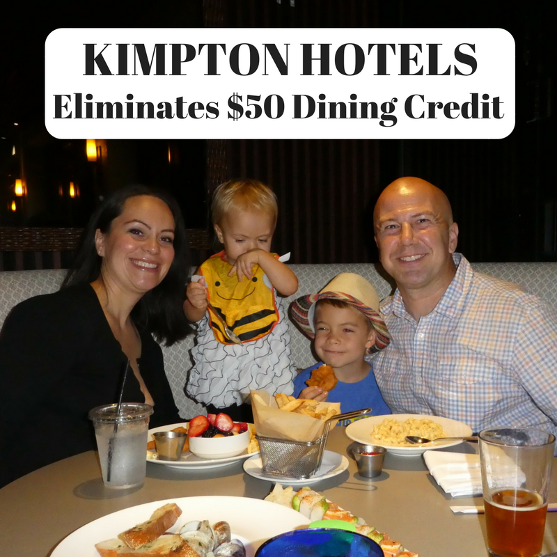 Kimpton eliminates Inner Circle dining credit