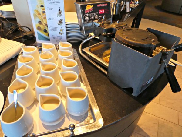 Hilton Stockholm Slussen buffet waffle maker