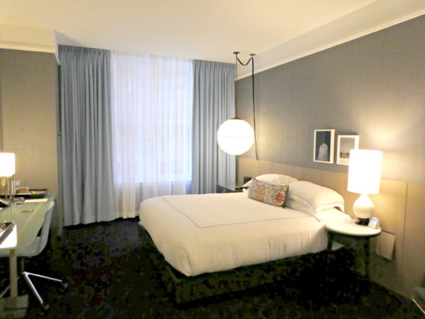 Kimpton Hotel Gray King Deluxe bedroom