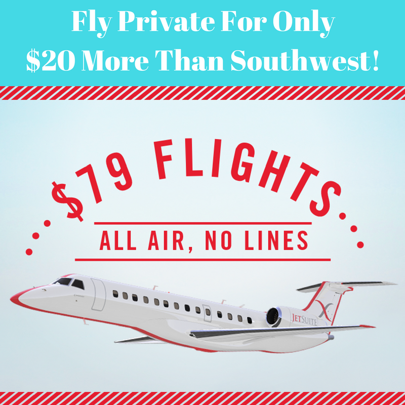 Fly Private for $20 More Than Southwest