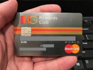 Chase IHG Rewards credit card