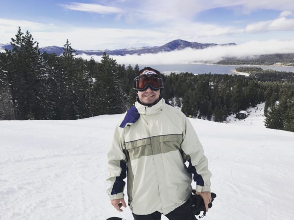 Learn How to Snowboard at Bear Mountain me on the slopes