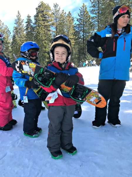 Learn How to Snowboard at Snow Summit magic carpet ride