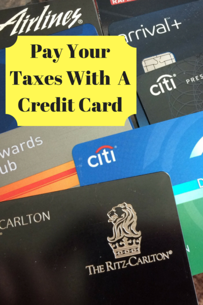 Pay Taxes With Credit Card pinterest