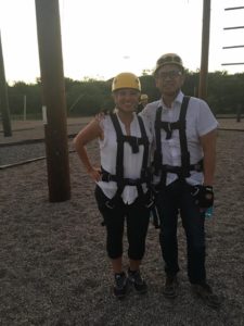 Hyatt Miraval Resort ropes course