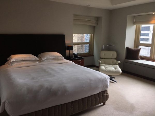Park Hyatt Chicago suite upgrade bedroom