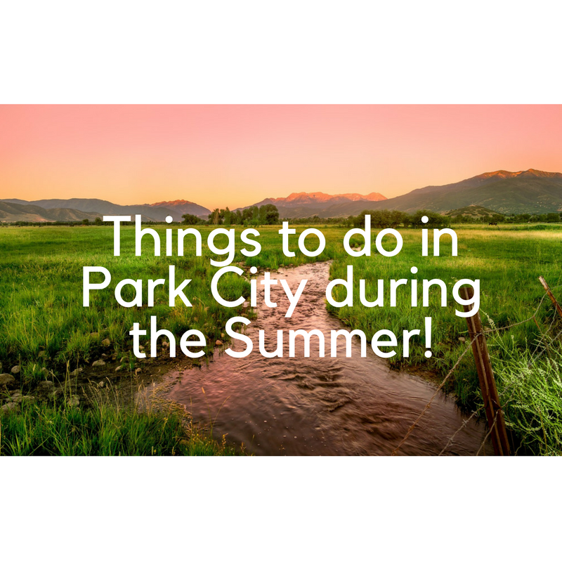 Park City - What to do