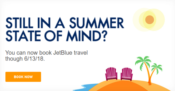JetBlue schedule extended to June 2018