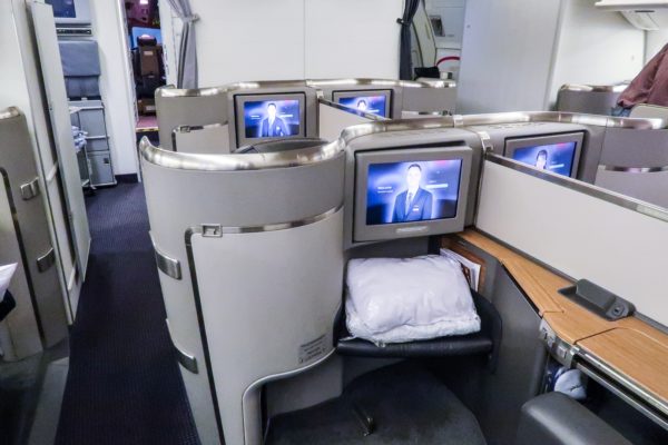 American Airlines First Class 777-300ER configuration