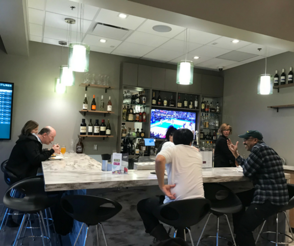Reno Airport Escape Lounge bar