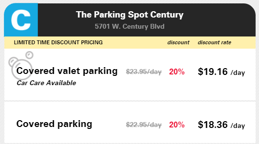 How to Save Money on Airport Parking The Parking Spot Century parking options