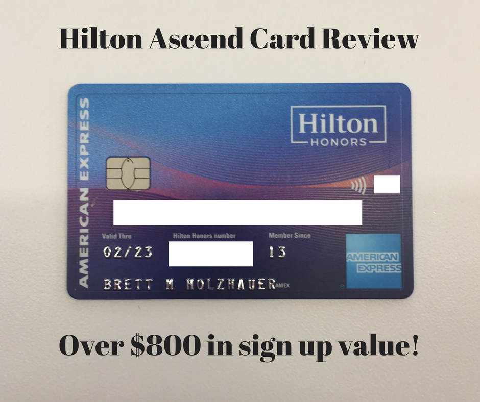 Hilton Ascend American Express Credit Card Review - BaldThoughts