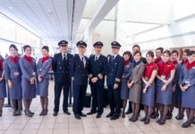 China Airlines Crew ONT to TPE