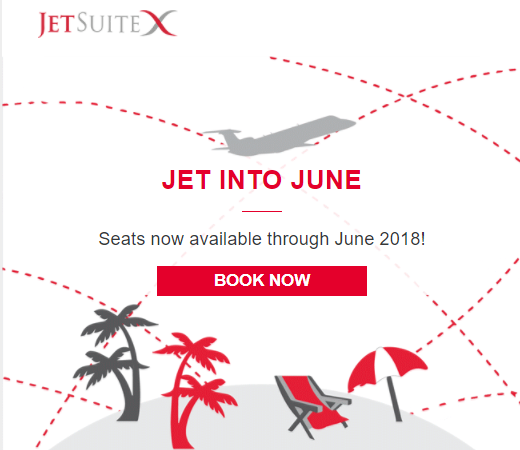JetSuiteX extends schedule to June 2018