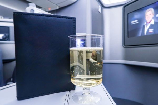 American Airlines Business 777-200 Champagne