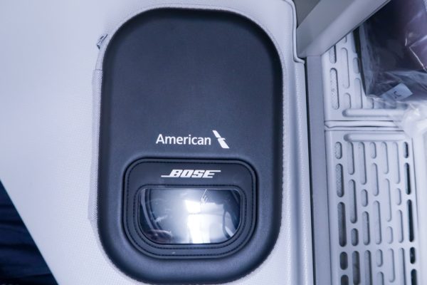 American Airlines Business 777-200 Bose Headphones