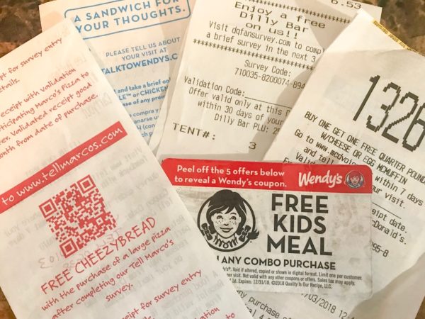 road trip essentials - Road trip essentials fast food coupons