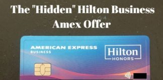 hilton business amex