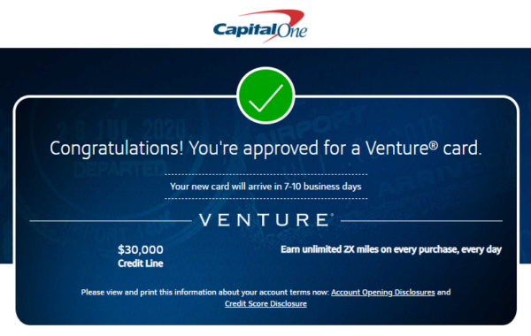 capital one venture one sign up bonus