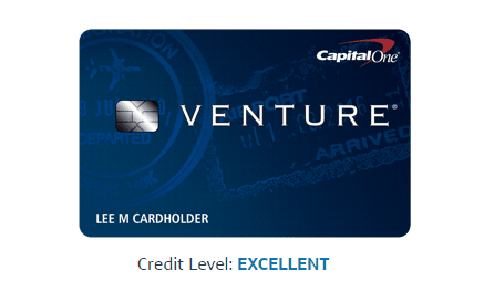 Capital One Venture Card design
