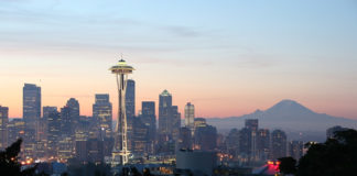 Seattle at dusk city-skyline-693502_1280