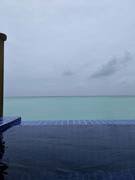 Conrad Maldives review Water Villa plunge pool