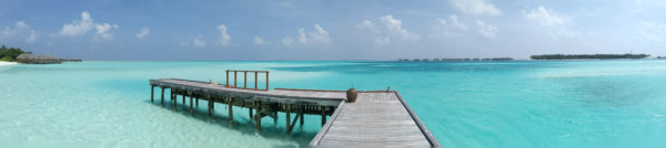 Conrad Maldives Review dhoni dock