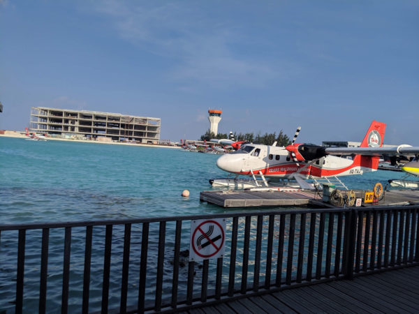 Conrad Maldives Rangali Island sea plane