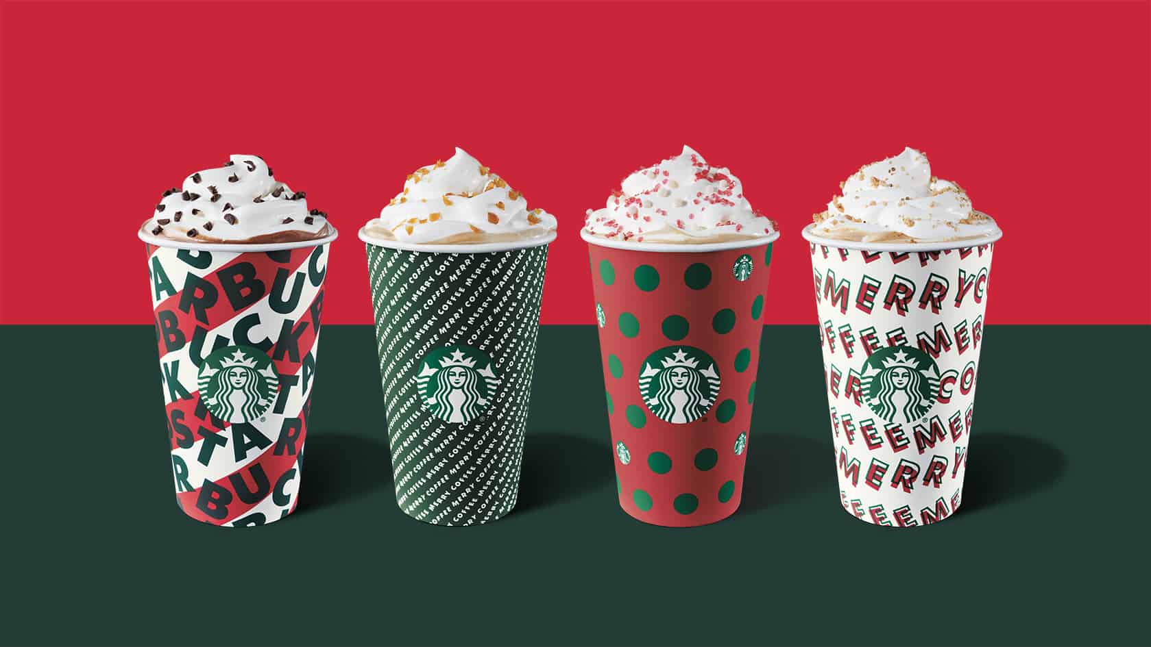 Starbucks Holiday Cup 2019 Group Shot