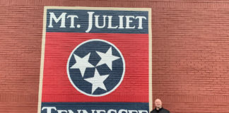 Mt Juliet Mural Lee Huffman February 2020