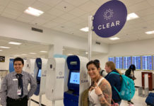 CLEAR Miami Airport June 2019 Julissa Sanchez signing up