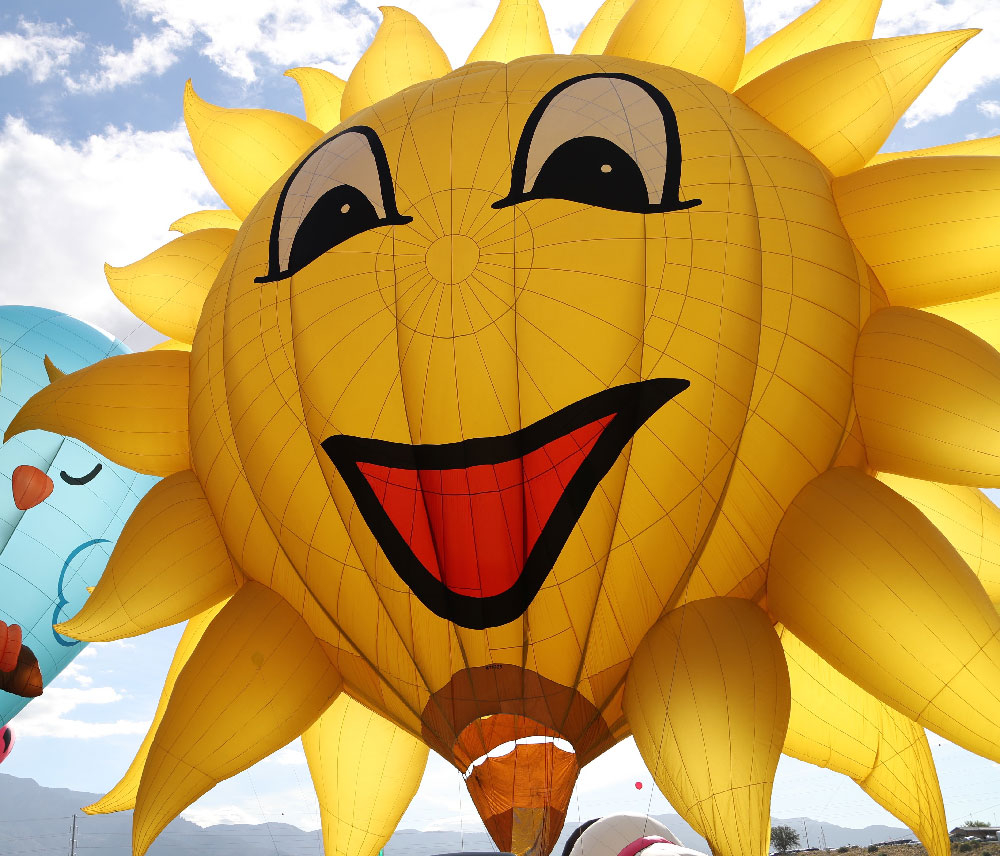 Sunny Boy hot air balloon - Ben Drennan