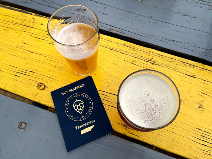 Hop Passport - Elst Brewing Company in Knoxville - beer and passport