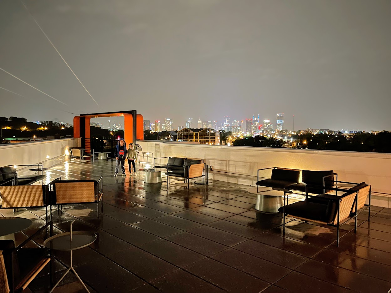 BentoLiving Chestnut Hill review 2021-05 rooftop terrace view of Nashville