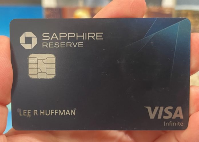 Chase Sapphire Reserve card