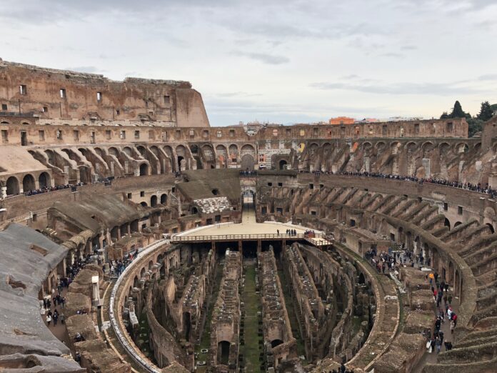 Best things to do in Rome Italy - Erica Firpo - Colosseum Interior by Erica Firpo