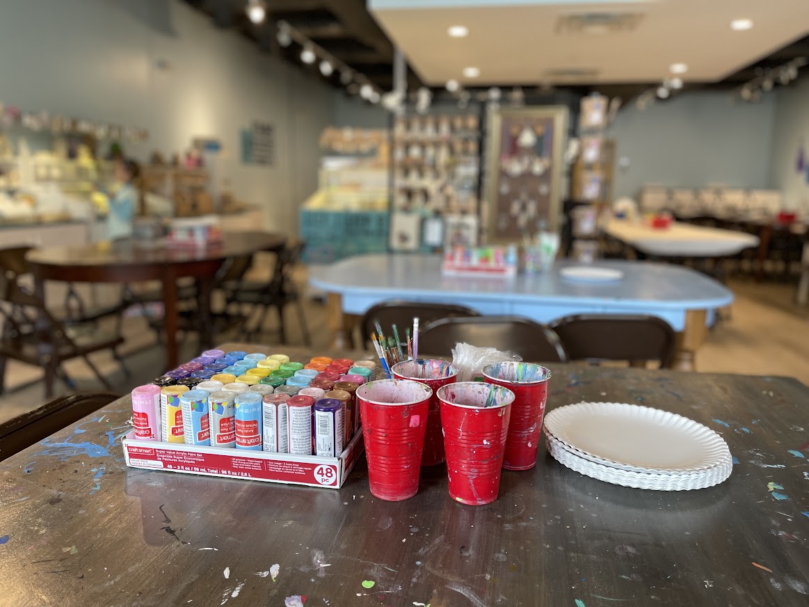 Best Things to do at OWA Parks & Resort. Grab a brush and paint at Paint Party Studios.