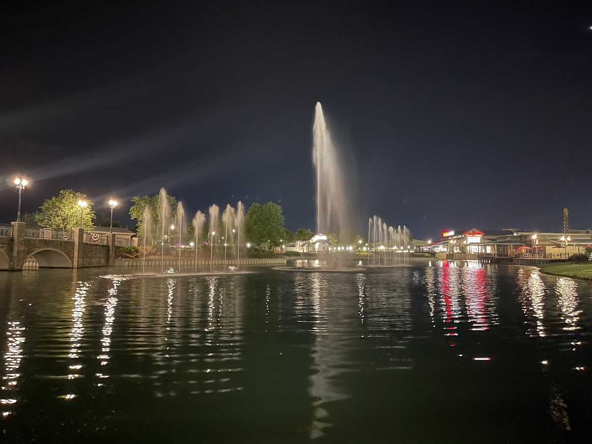 Water fountains at Visit OWA - May 2023