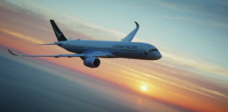 Cathay Easier to Book Awards, New JetBlue Partnership & Hyatt Pay My Way Cathay Pacific A350-900 plane FLE_350_C008Y15_E0