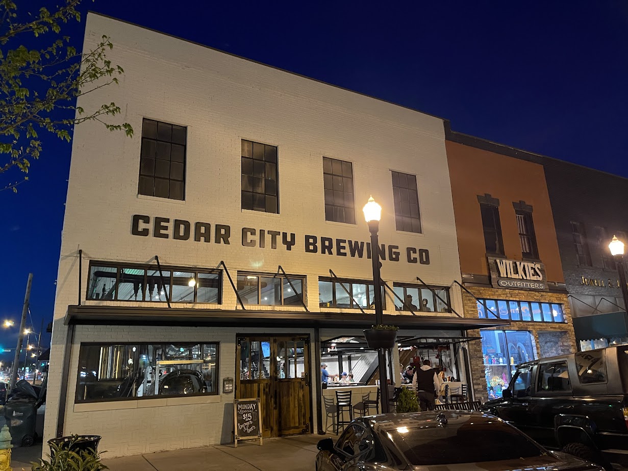 Cedar City Brewing Company exterior