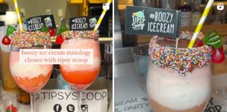 Tipsy Scoop Boozy Ice Cream at Holston House Nashville Tipsy Scoop at Holston House Nashville boozy ice cream
