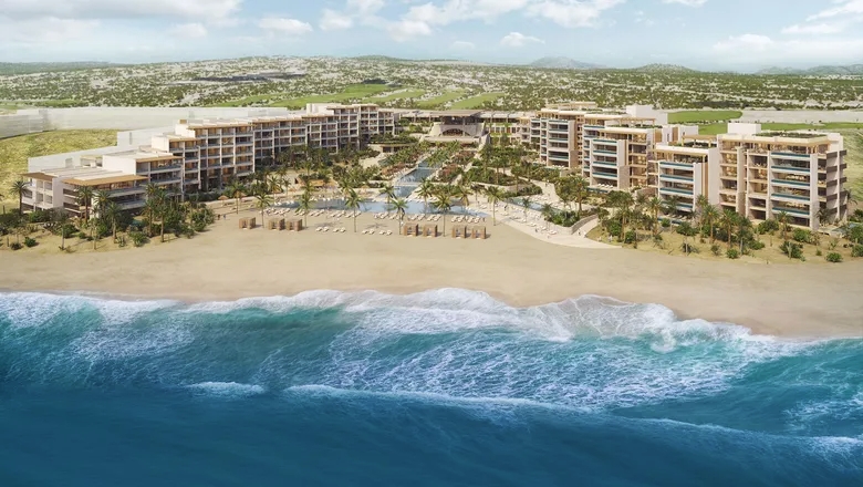 Hilton Conrad Los Cabos beach view