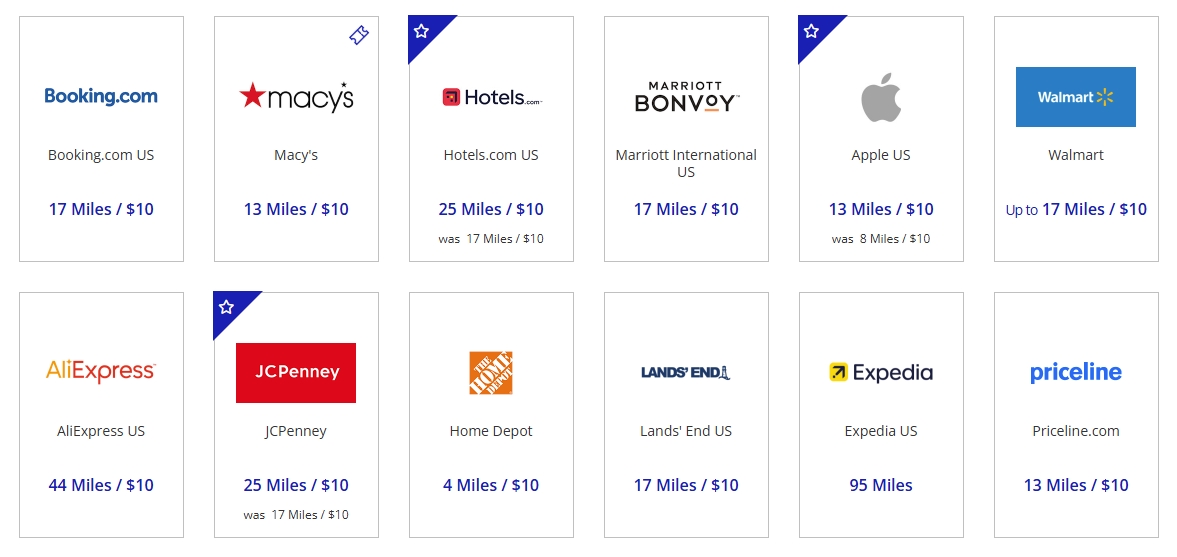 Flying Blue promo awards - Shop for Miles examples Feb 2025